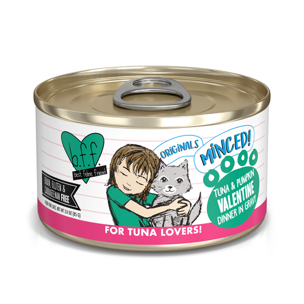 Weruva BFF Cat Tuna & Pumpkin Valentine in Gravy 3oz Can