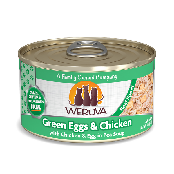 Weruva Cat Green Eggs & Chicken 3oz Can