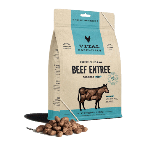 Vital Essentials Freeze Dried Dog Beef Tripe Mini Nib 14oz