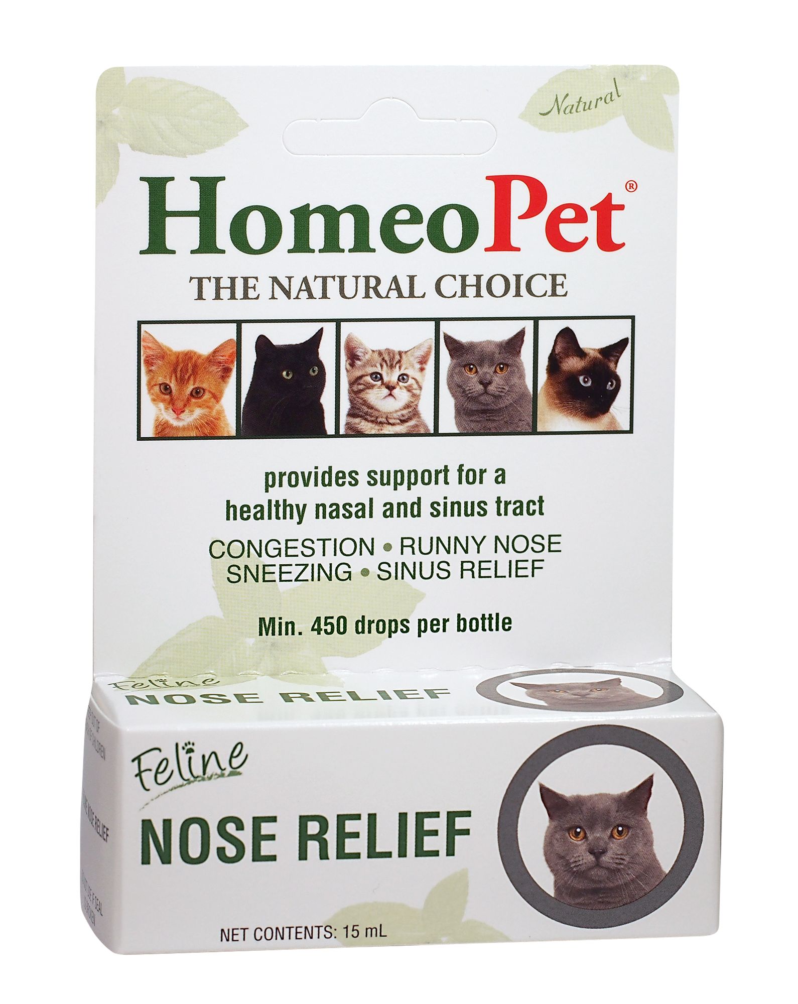 HomeoPet Cat Nose Relief 15ML