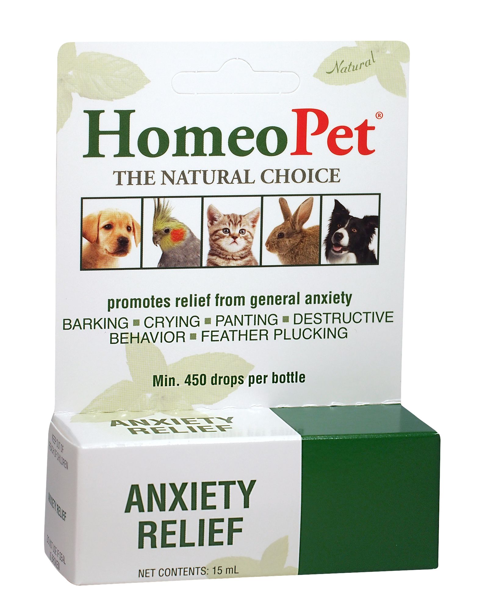 HomeoPet Dog & Cat Anxiety Relief 15ML