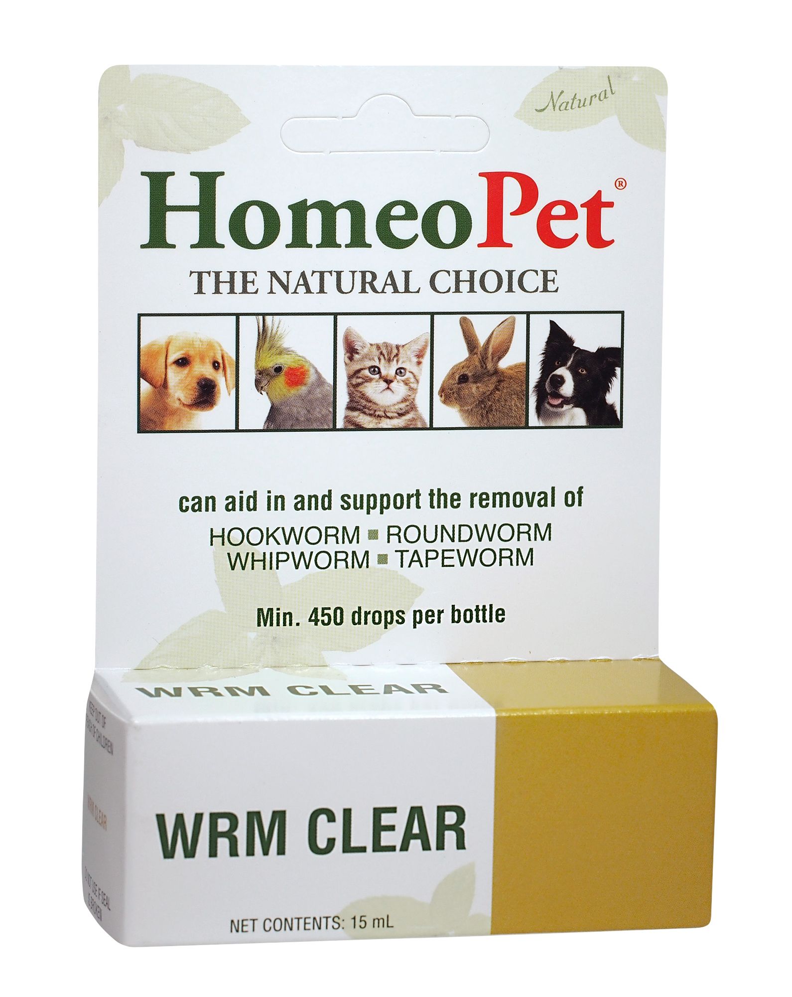 HomeoPet Worm Clear 15ML