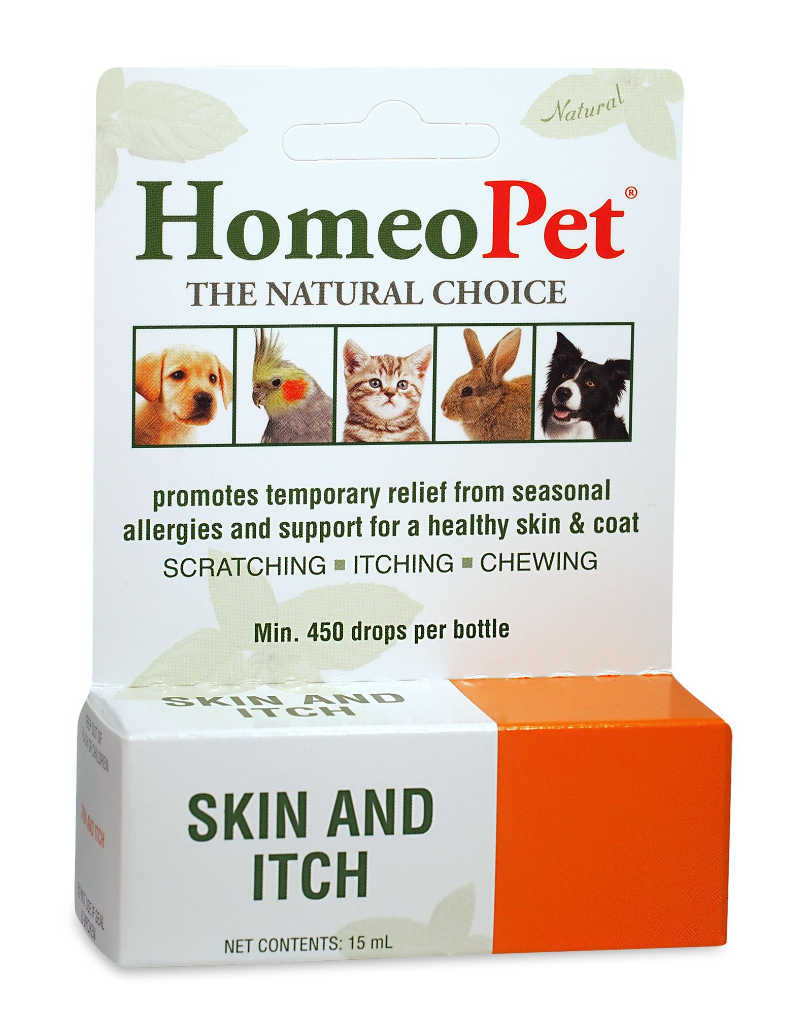 Homeopet Skin & Itch Relief Supplement 15ML