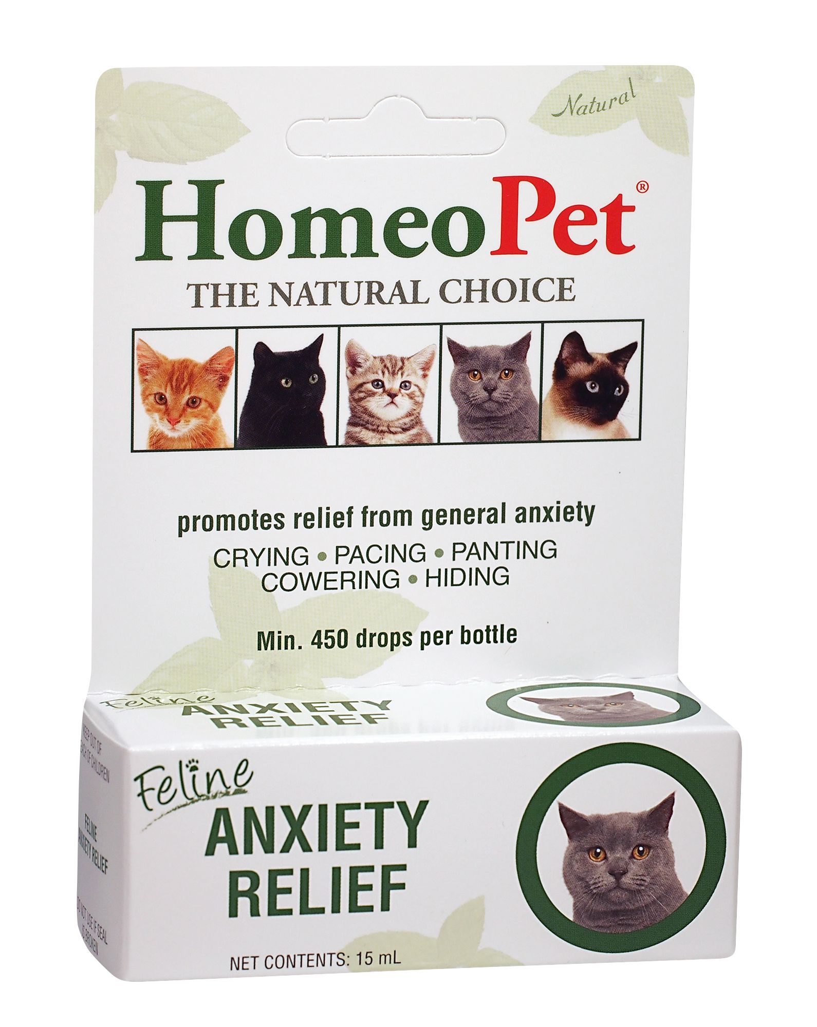 HomeoPet Cat Anxiety Relief 15ML