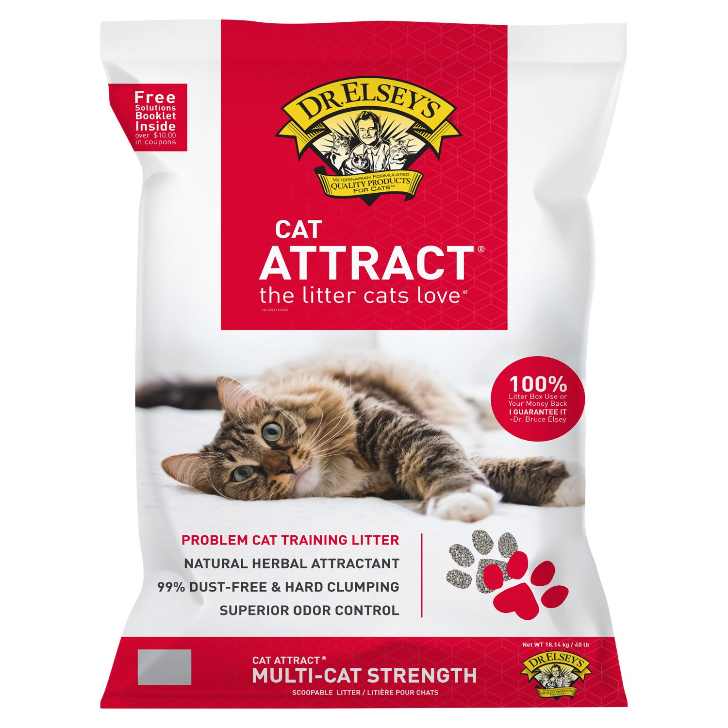 Dr. Elsey's Cat Attract Cat Litter 40#