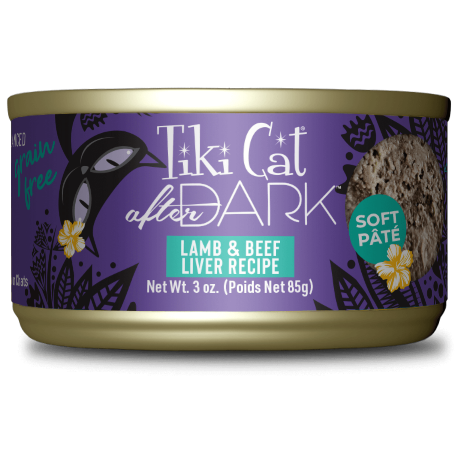 Tiki Cat After Dark Pate Lamb & Beef 3oz Can
