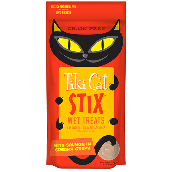 Tiki Cat Stix Treats Salmon Mousse 3oz