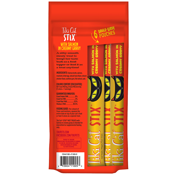 Tiki Cat Stix Treats Salmon Mousse 3oz
