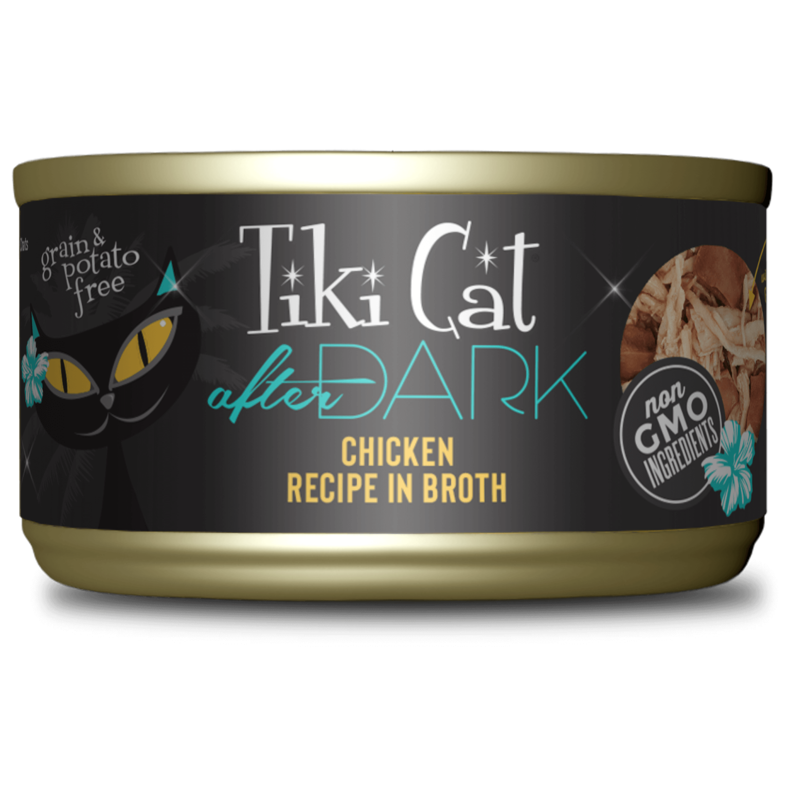 Tiki Cat After Dark Chicken in Broth 2.8oz can