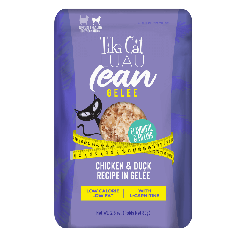 Tiki Cat Lean Gelee Chicken & Duck 2.8oz Pouch