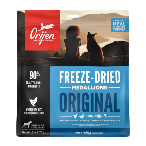 Orijen Adult Dog Freeze-Dried Original Recipe 6oz
