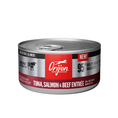 Orijen Cat Food Tuna Salmon and Beef Can 3oz