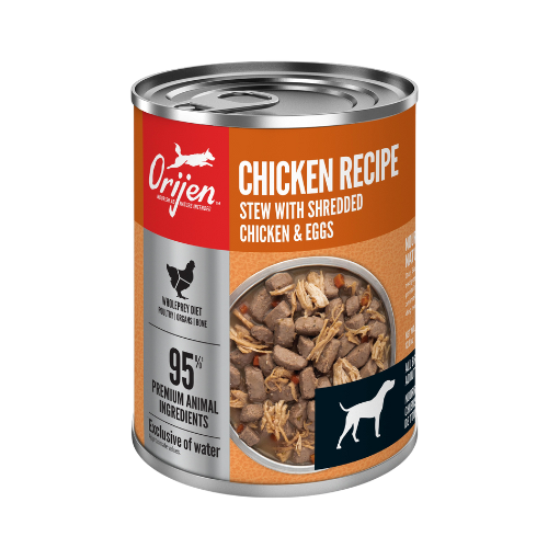 Orijen Dog Can Chicken Recipe Stew Shredded Chicken & Eggs 12.8oz