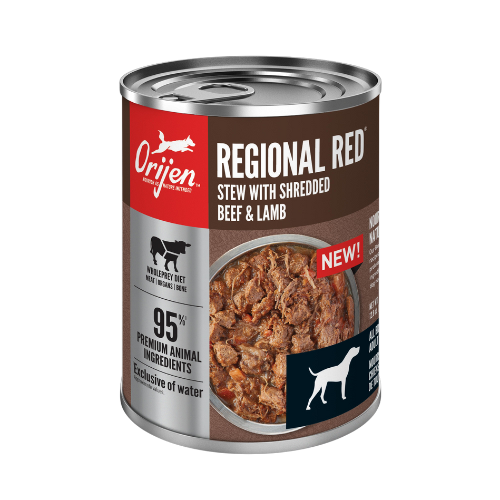 Orijen Dog Can Regional Red Stew Shredded Beef & Lamb 12.8oz