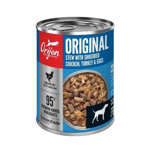 Orijen Dog Can Original Stew Shredded Chicken, Turkey & Eggs 12.8oz