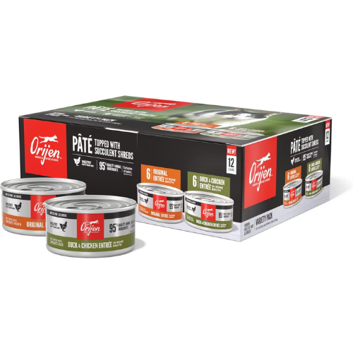 Orijen Cat Pate 3oz Cans Variety 12pk