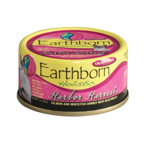 Earthborn Holistic Cat Grain Free Harbor Harvest Salmon Whitefish 3oz