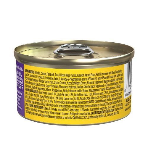 Wellness Complete Health Kitten Whitefish & Tuna Pate 5.5oz Can