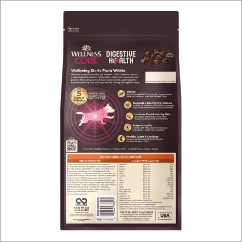 Wellness CORE Dog Small Breed Digestive Health Chicken & Rice 4#