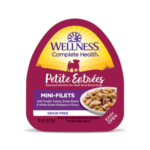 Wellness Petite Entrees Mini-Fillets GF Turkey Green Beans Sw Potato 3oz