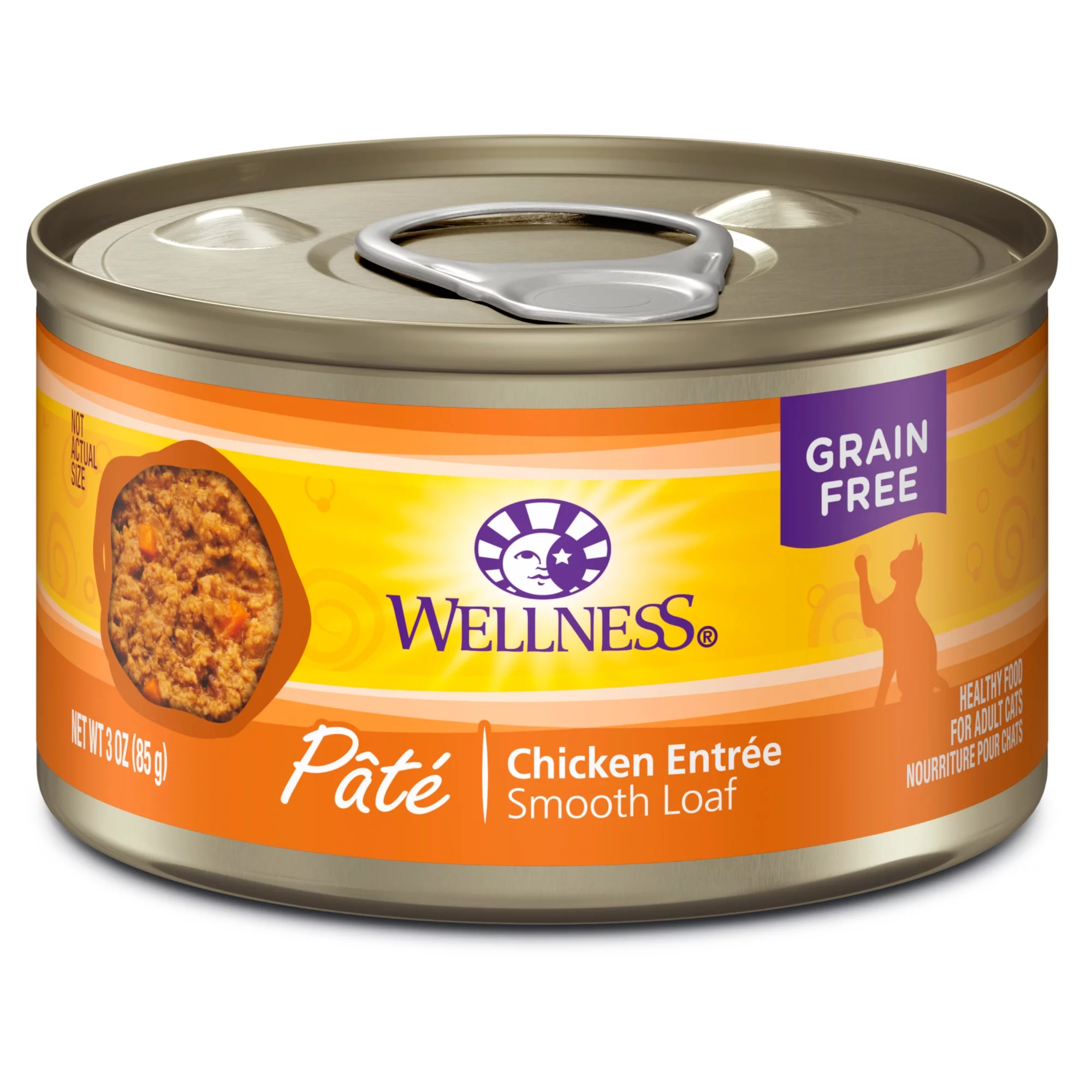 Wellness Complete Health Cat Chicken Pate 3oz Can