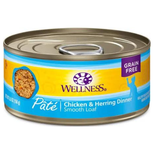 Wellness Complete Health Cat Chicken & Herring Pate 5.5oz Can