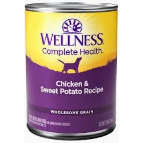 Wellness Complete Health Dog Chicken & Sweet Potato 12.5oz Can