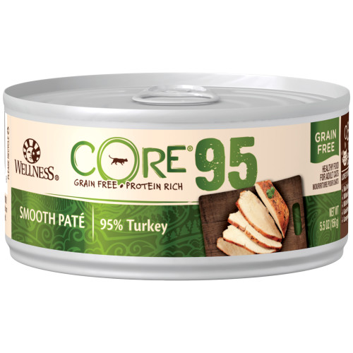 Wellness CORE Cat 95% Turkey Pate 5.5oz Can
