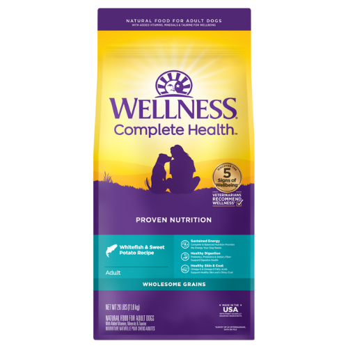 Wellness Complete Health Dog Whitefish & Sweet Potato Recipe 5#