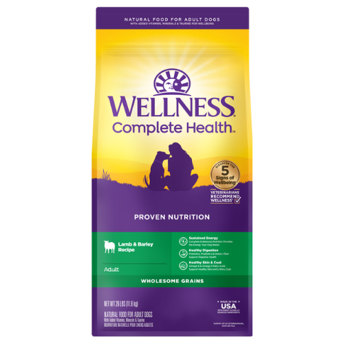 Wellness Complete Health Dog Lamb & Barley Recipe 5#