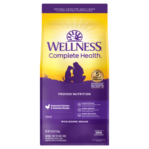 Wellness Complete Health Dog Chicken & Oatmeal Recipe 5#