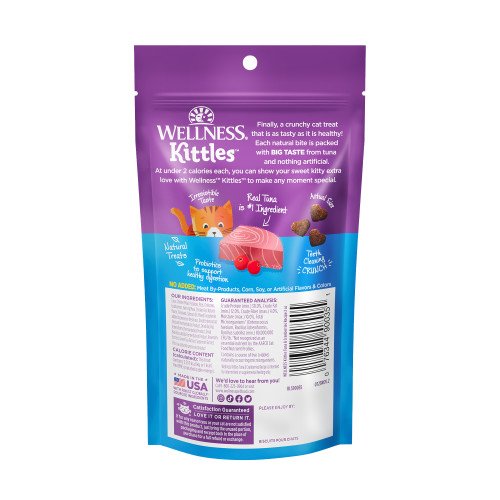 Wellness Kittles Cat Treats Tuna & Cranberry 2oz