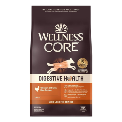Wellness CORE Dog Digestive Health Chicken & Rice 4#