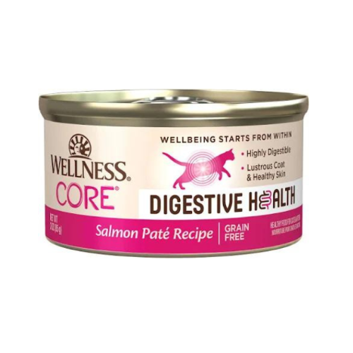 Wellness CORE Cat Digestive Health Salmon Pate 3oz Can