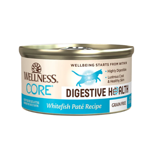Wellness CORE Cat Digestive Health Whitefish Pate 3oz Can