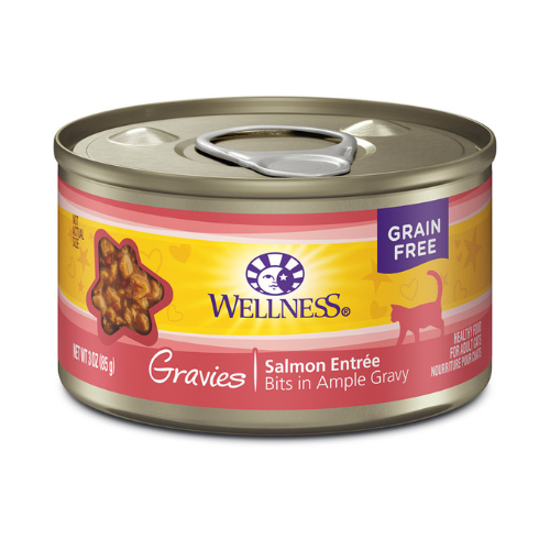 Wellness Complete Health Cat Gravies Salmon Entree 5.5oz Can