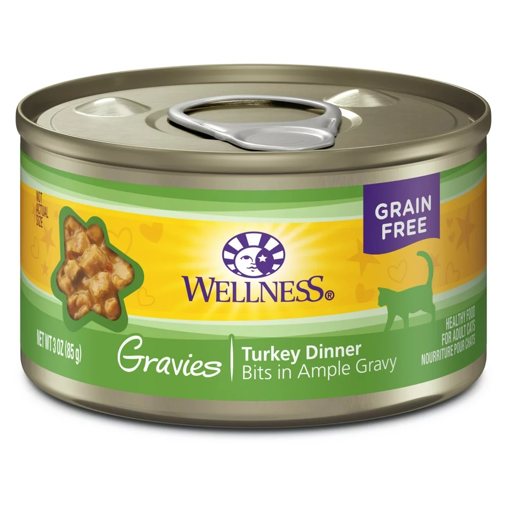 Wellness Complete Health Cat Gravies Turkey Entree 5.5oz Can
