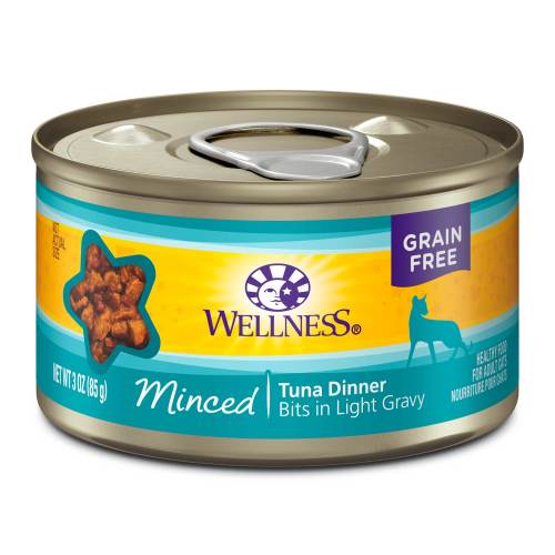 Wellness Complete Health Cat Minced Tuna Dinner in Gravy 3oz Can