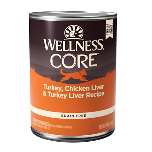 Wellness CORE Dog Grain Free Turkey & Chicken 12.5oz can