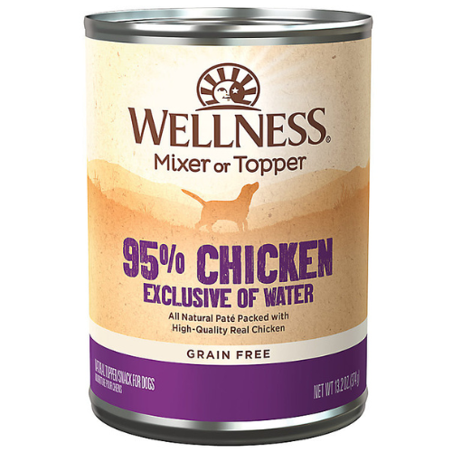 Wellness Dog Grain Free 95% Chicken 13.2oz can