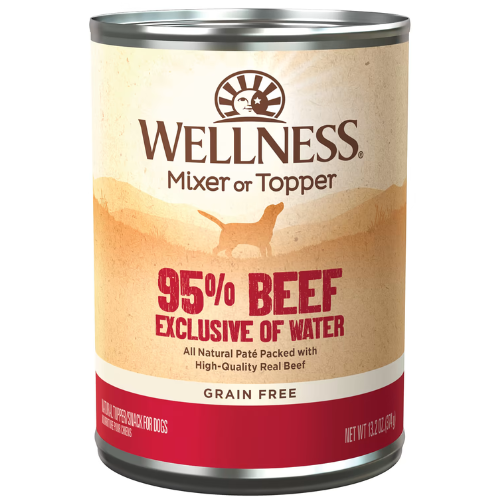 Wellness Dog Grain Free 95% Beef 13.2oz can