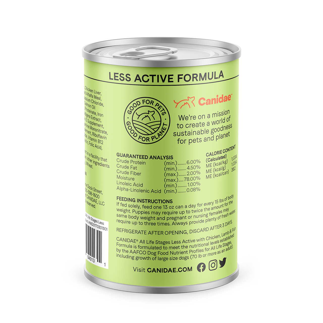 Canidae Platinum Dog All Life Stages Chicken 13oz Can