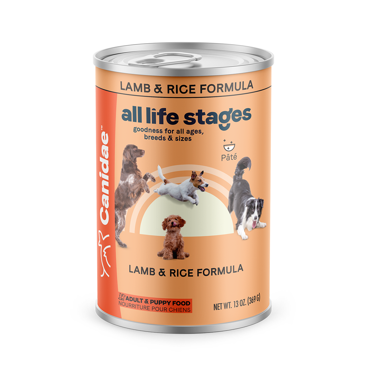 Canidae Dog All Life Stages Lamb & Rice 13oz can