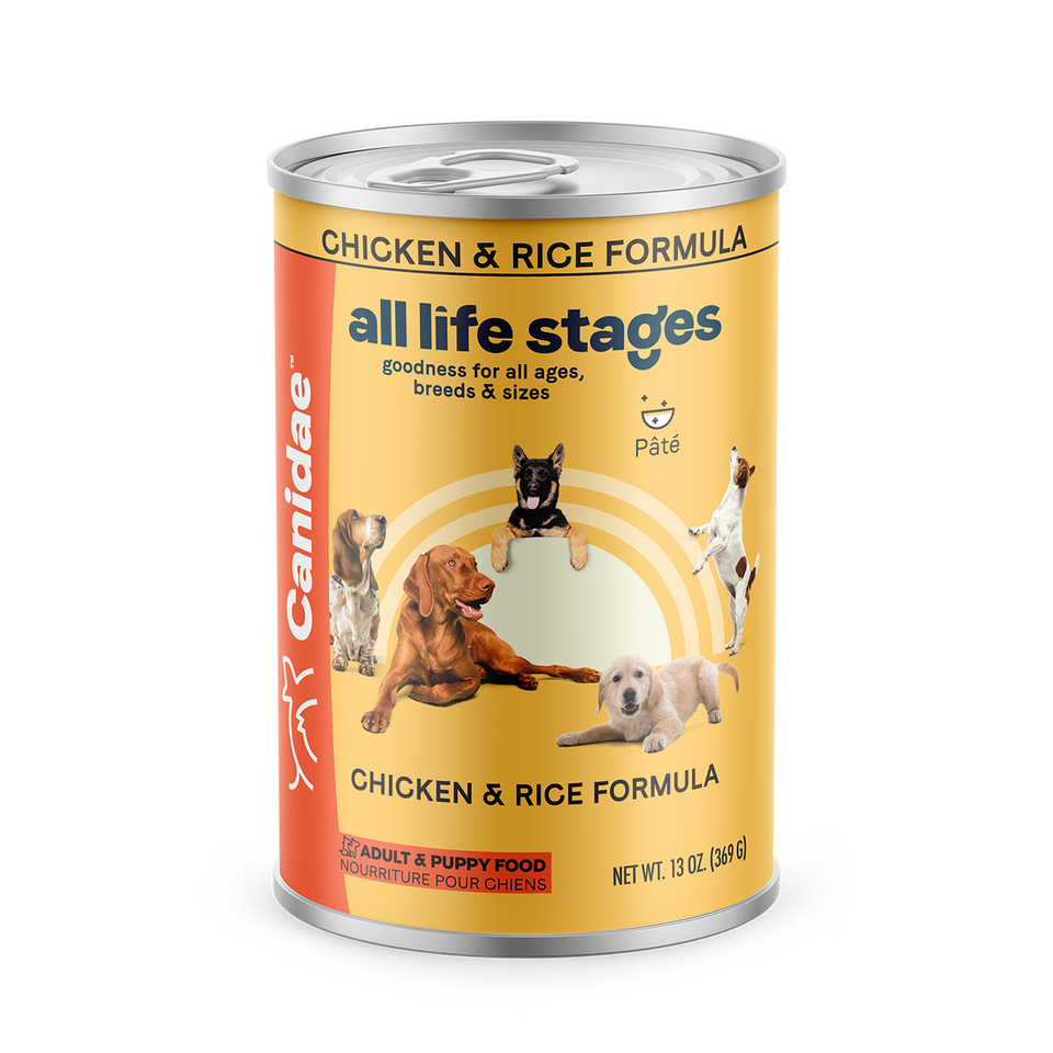 Canidae Dog All Life Stages Chicken & Rice 13oz can