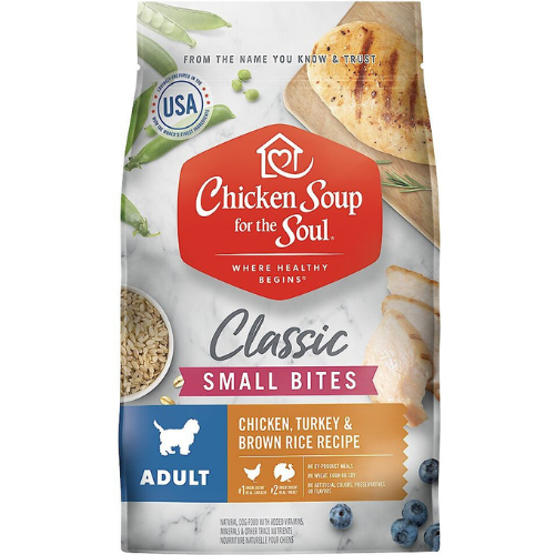 Chicken Soup For The Soul Dog Food Small Bites Chicken Turkey & Brown Rice