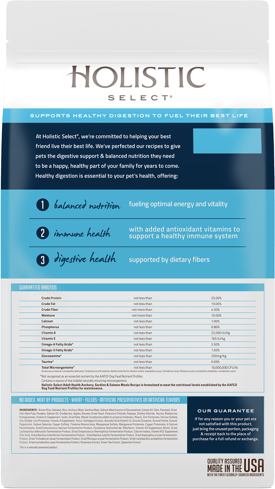 Holistic Select Dog Anchovy, Sardine & Salmon 30#