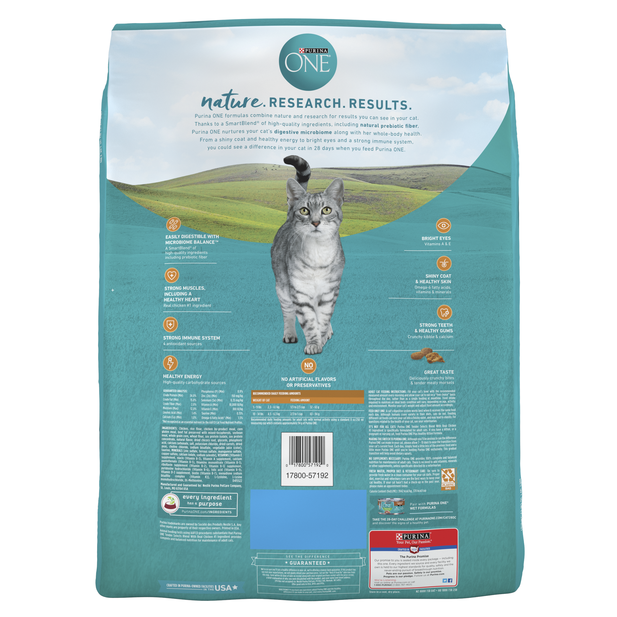 Purina One Cat Tender Selects Blend Chicken 16#
