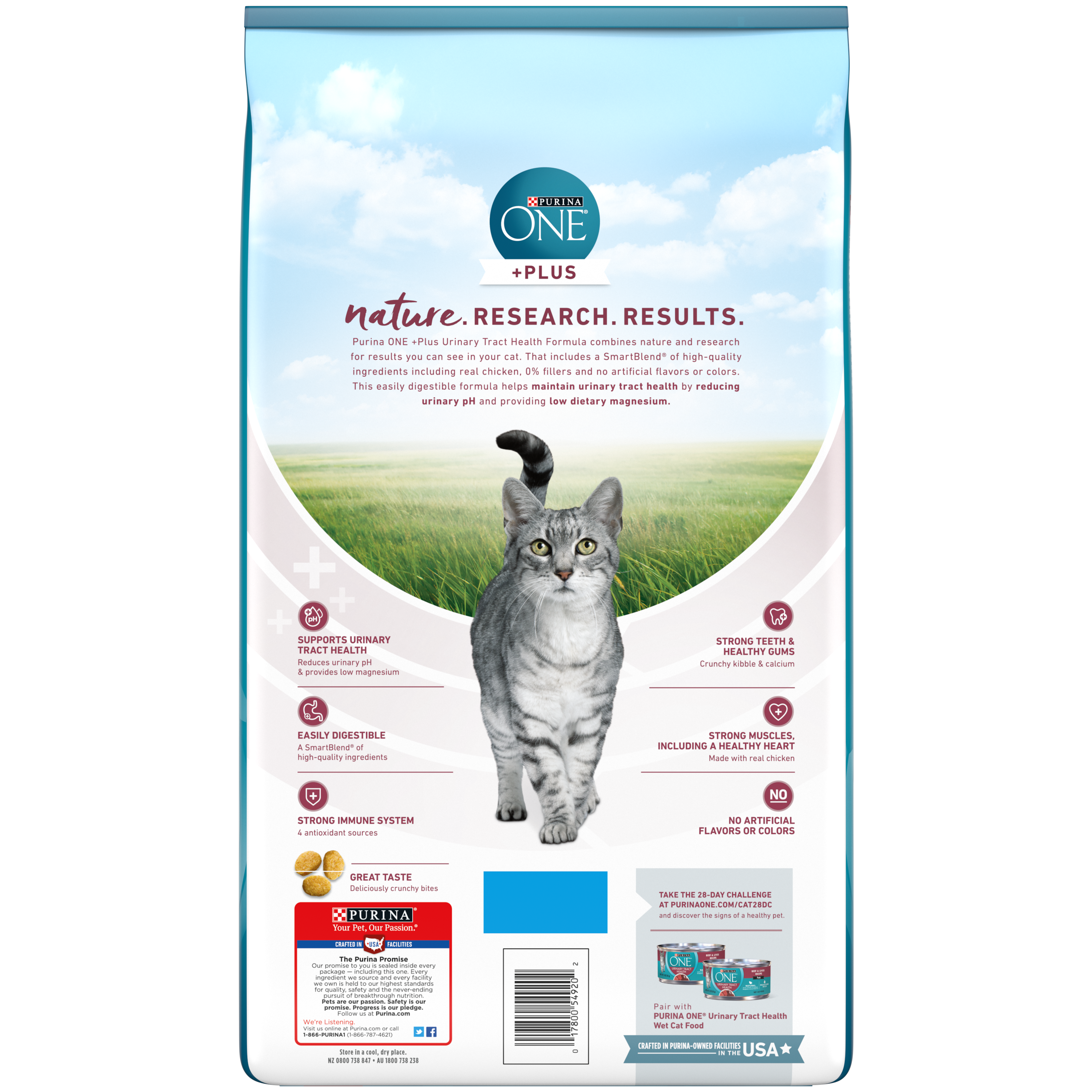Purina One Cat Urinary Tract Health Chicken 7#