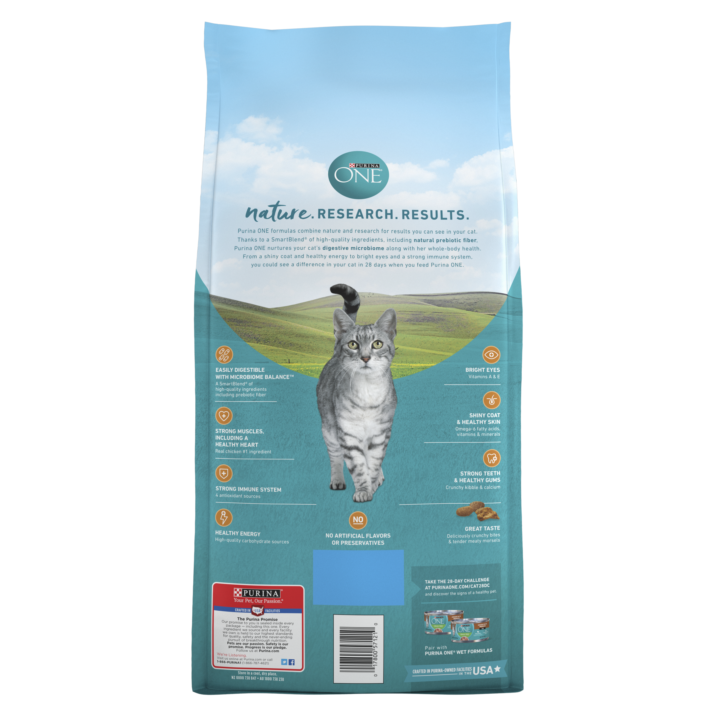 Purina One Cat Tender Selects Blend Chicken 7#