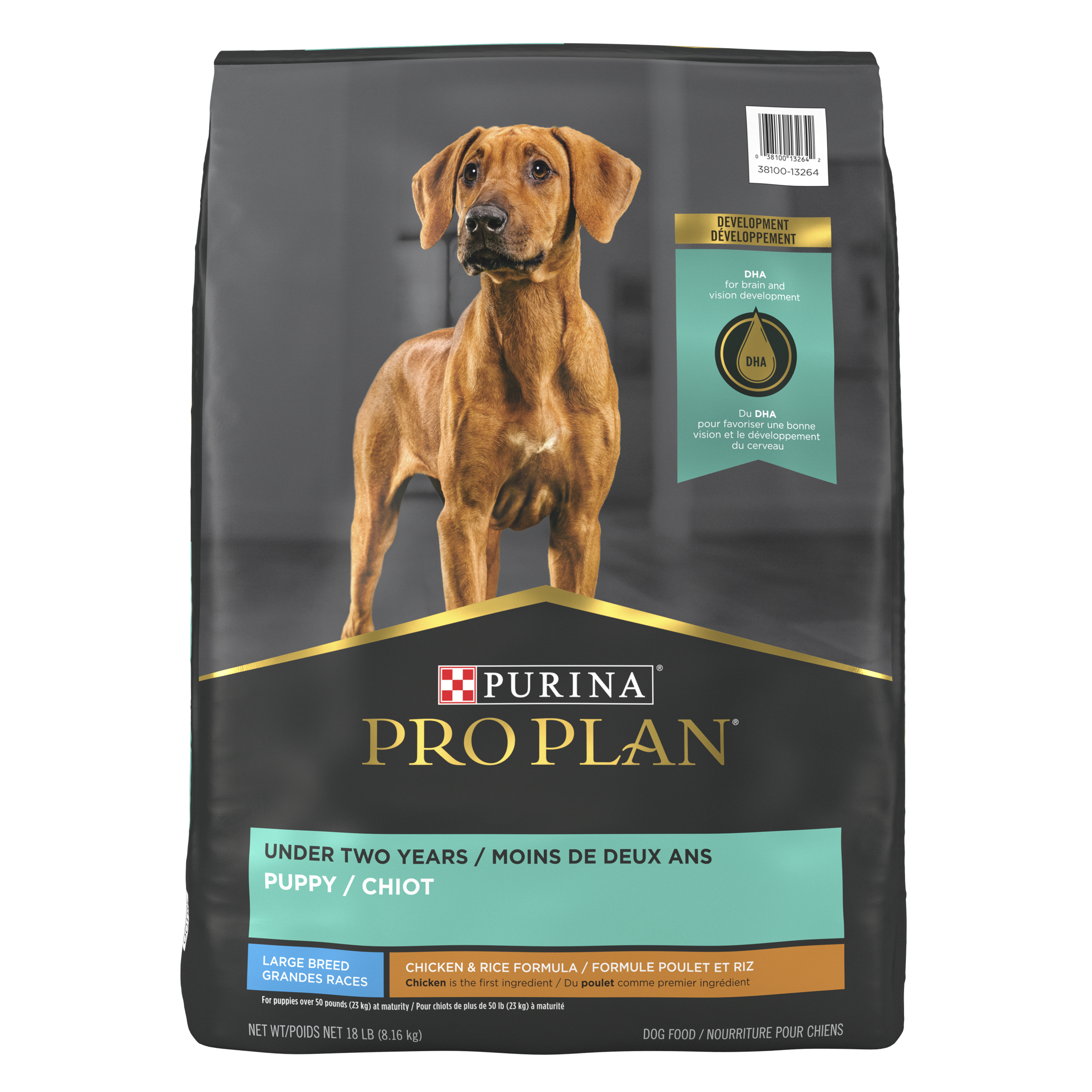 Purina Pro Plan Puppy Large Breed Chicken & Rice 18#